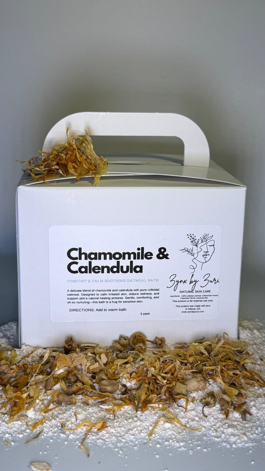 Chamomile + Calendula Oatmeal Bath