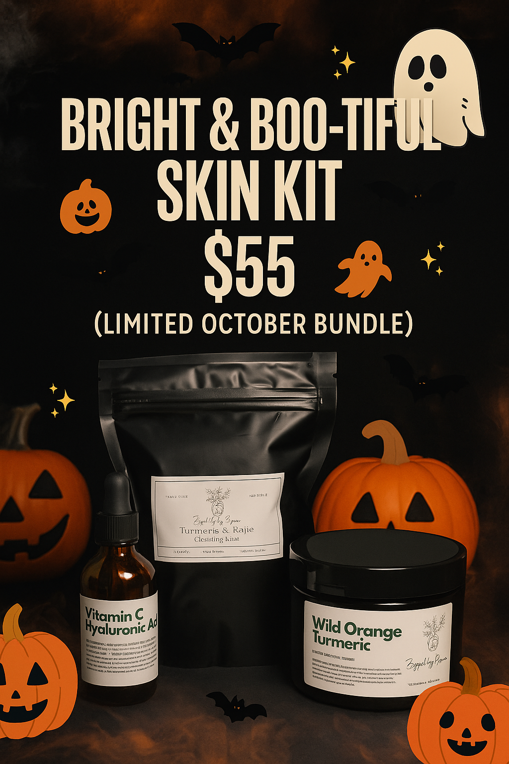 Bright & Boo-tiful Skin Kit – Limited October Bundle 🎃